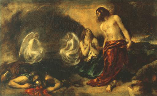 William Etty Christ Appearing to Mary Magdalene after the Resurrection